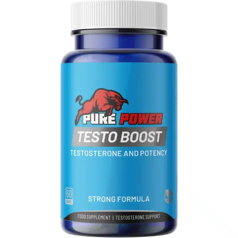 Pure Power Testo Boost Vorderseite