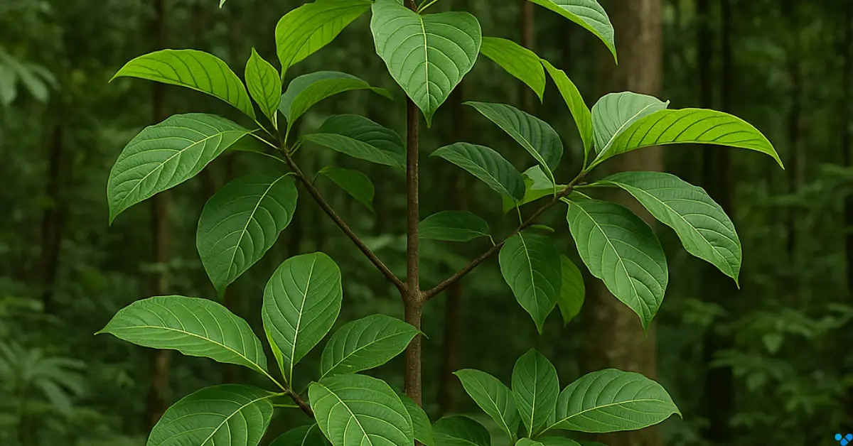 Yohimbin ist ein Alkaloid, das aus der Rinde des westafrikanischen Yohimbe Baumes (Pausinystalia yohimbe) gewonnen wird